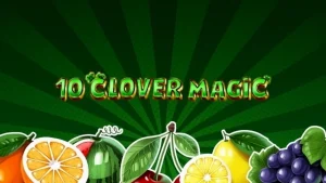 Tampilan visual slot 10 Clover Magic dengan tema Irlandia yang ceria